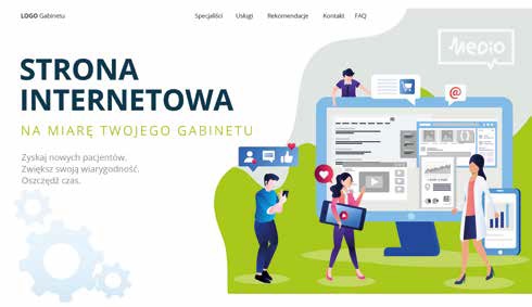 Strona internetowa gabinetu